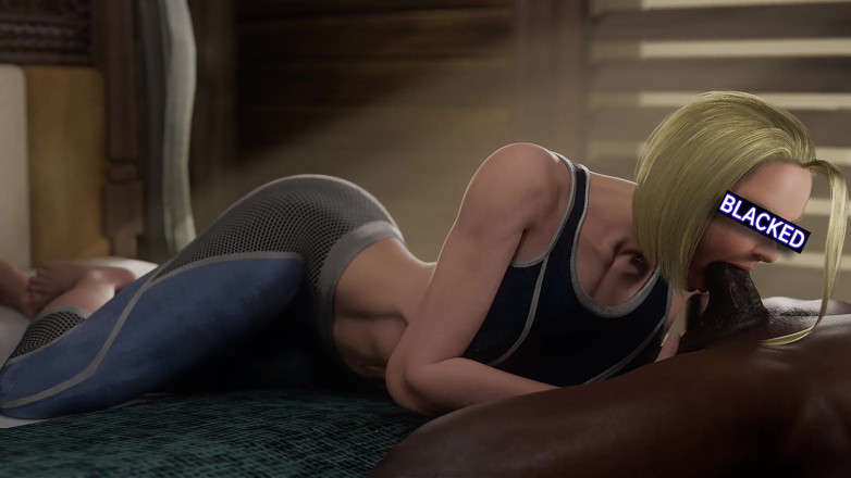 Realms of lust 3D: Cadela faz boquete intenso na garganta profunda, engole porra durante...