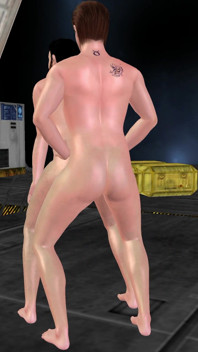 อนิเมชั่น 3D การ์ตูนเกย์โป๊ - ผู้ชายกำหมัดยัดตูด แล้วยืนเย็ดในสถานีอวกาศ