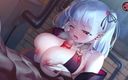 MsFreakAnim: Hentai ocensurerad styvsyster som ständigt förför mig med sitt sexiga...