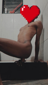 Indian Femboy Anal Play in Bathroom