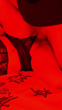 Amateur Couple Gone Wild Hardcore Blowjob and Dirty Sex with Red Lights (hot Redlight Passion).