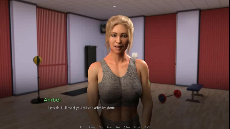 Dirty GamesXxX: College bound: strong blondie in the gym ep.39