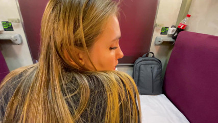Alina Rai: Fucked fellow traveler on the train... -Do you have a husband?...