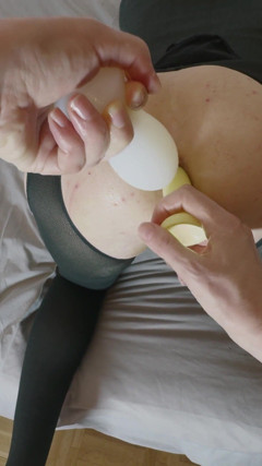 Turning Hubby Into Sissy Slut, Big Toys and Anal Fisting for Femboy Ass thumbnail