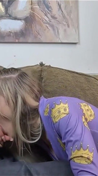 Sucking Step-daddy's Dick
