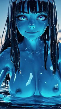 Gelara Blows You Out of the Water - She Becomes Real for Just a Moment, Her Touch as Fluid as Her Body