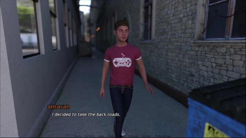 Amaran Futas: Transsexual world gameplay parte 20