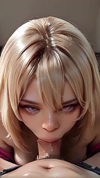 POV フェラチオ & ディープスロート: 本物の Sfx & 射精フィナーレ