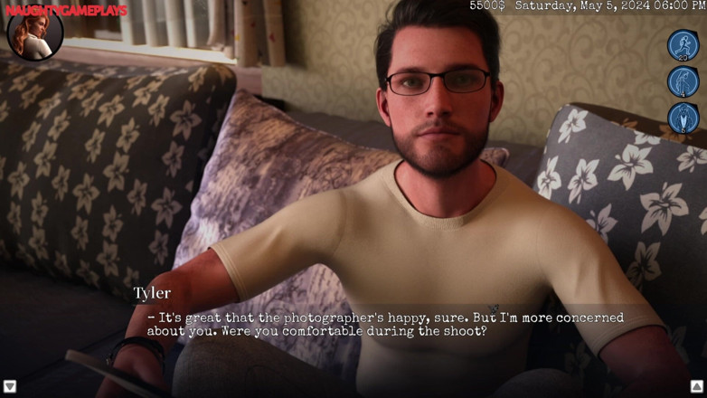 Naughty gameplays: Границы морали, часть 10, by Novel-Games - Муж лижет киску жены
