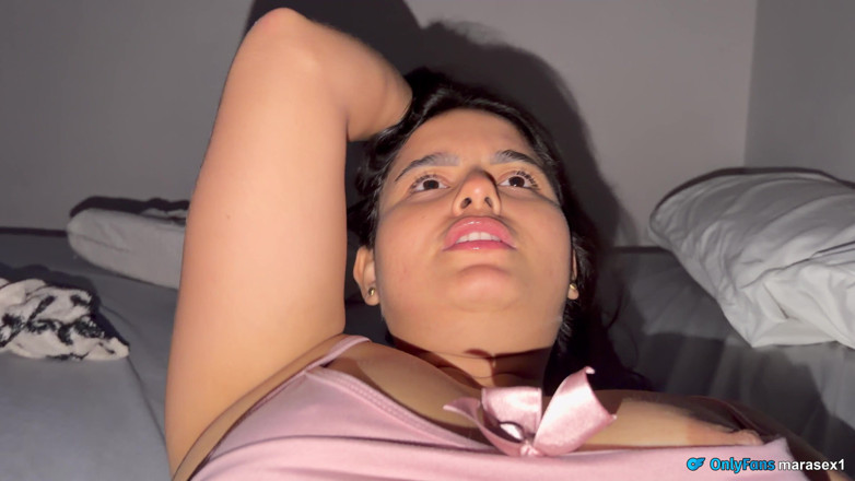 MaRaSexx: Dívka s dokonalou růžovou kundičkou má intenzivní orgasmus a úžasný CREAMPIE -...