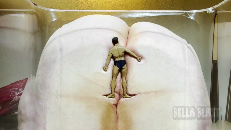 BellaBlast: 거대한 엉덩이의 창녀의 처벌 : 내 큰 엉덩이에 짓밟힌 작은