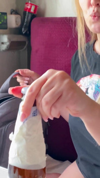 Fucked fellow traveler on the train... -Do you have a husband? Yes ! Oh god what have we done!