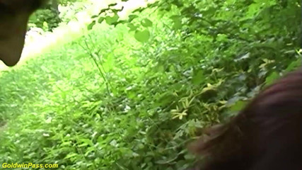 Goldwin pass: Extremo casal alemão com tesão adora foda selvagem ao ar...