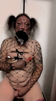 Sexy Trans Woman Getting Red Hot Masturbating