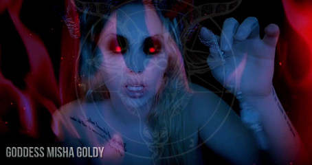 Goddess Misha Goldy: Відчуйте блаженство, яке я дарую вам і піддаю своїй демонічній любові!