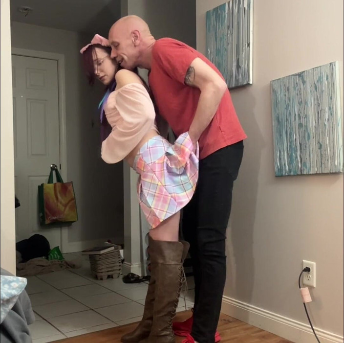 EmoDream1998: Young Slut Reluctantly Takes Old Man Creampie