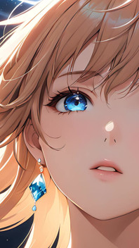 Ethereal Ascent: seorang wanita muda yang cantik dibalut Celestial Light