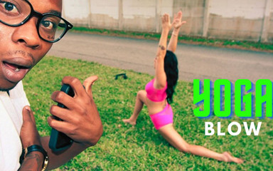 Industry Invaders: Yoga Instructor Sucks Her Clients Huge Dick