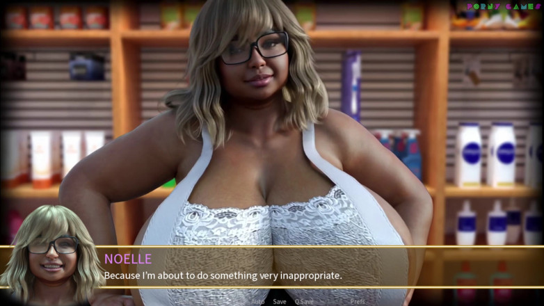 Porny Games: Sin Island by Chaixas: Sex przy ognisku, BBW Trójkąt 2