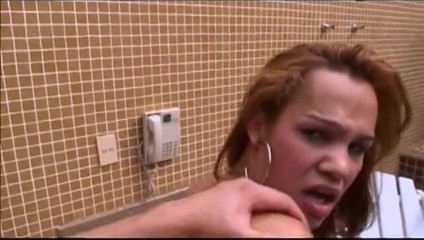 Shemales Tales: Slim bodied babe feels erected while dude finger her ass