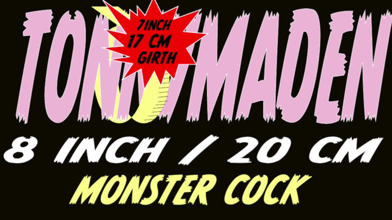 Tonny Maden: Ekskluzywny Tonny Maden Monster 20 cm girthy kutas wideo!