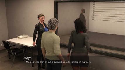 Porny Games: Project hot wife - Getting touched by sexy policewoman (34)