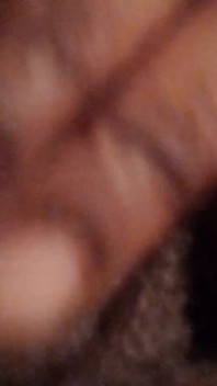 Rubbing Fingering My Hairy Black Pussy Amazing Intense Orgasm