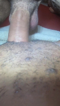 Ebony Slut Loves Big White Dick and Hot Cum