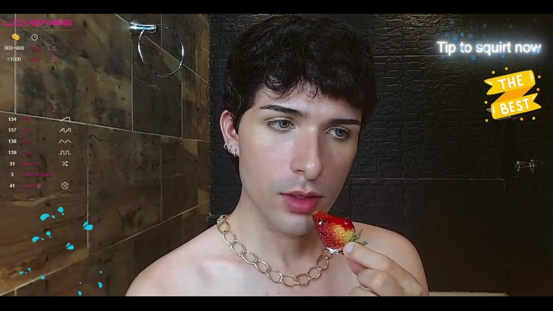 Diego_latinboy: Glutton Eating While Having Sex and Masturbating Naked on Camera