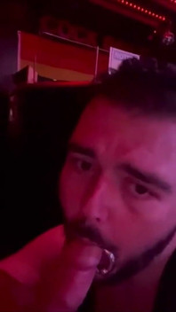 Servicing a Horny Stepdad in the Club