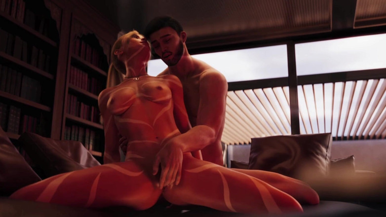 3D Cartoon Porn: The Seven Realms 66 - Atlas Kisses and Fingers Kali Then Fucks...
