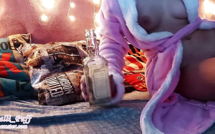 Lalli_Puff: I Sat on the Bottle and Collected My Juice in...
