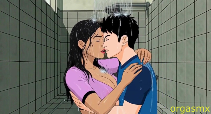 KAMINI BHABI STORY: Schöne frau auf Badezimmer - MILf