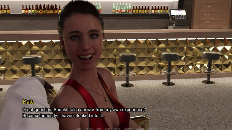 3D Cartoon Porn: Як втратити невинність 11: Лео шпигує за секретом мастурбації вчителя Кейт