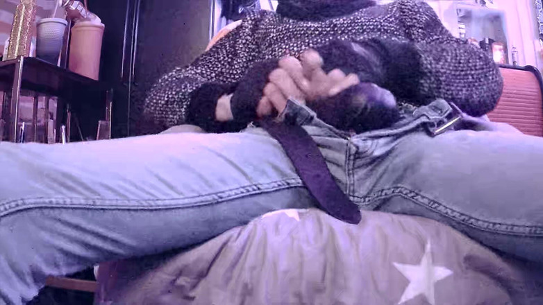 JeansdadXL: Stiefvader houdt voor de gek, deel 3 (klaarkomen)