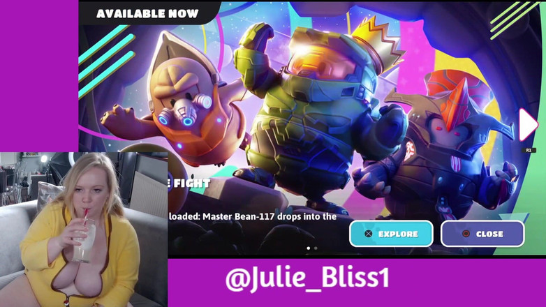 Julie Bliss: Fall Guys - gamergirl - लाइव गेमिंग