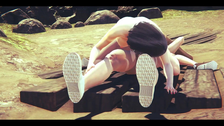 HentaiTubes: On Titans Hentai - Mikasa Fodida e sexo a três com...