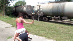 Femdom Austria: Princezna Diavolo s klukem v lese