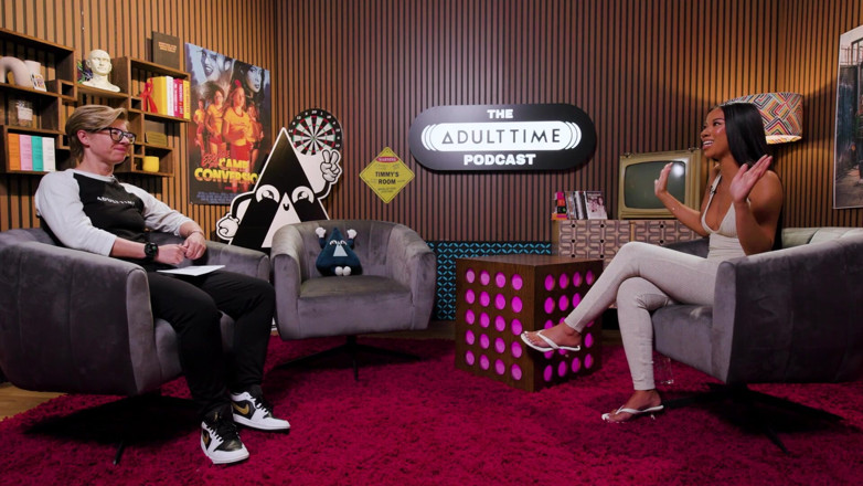 Adult Time Podcast: Ameena Green истоки стриптизерш, видео с, и аниме-фанаты | Время для взрослых, подкаст