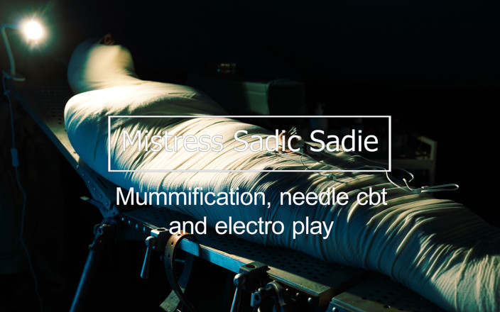 Sadic Sadie: Медична гра веселощі, муміфікація, голки КПТ і електро
