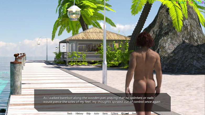 Porny Games: Honeymoon Island von Tk8000 - geile stiefschwester hilft, mich zu masturbieren2