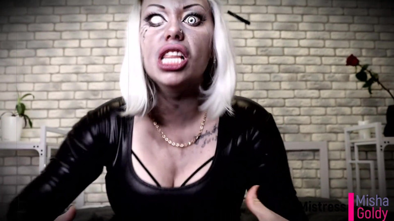 Goddess Misha Goldy: Maksimal siksaan dalam kegelisahanmu!