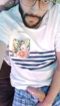 Hands free výstřik na mé kalhoty. Nechtěl bys mi vykouřet mého velkého ptáka?