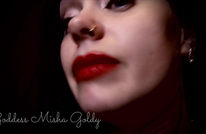 Goddess Misha Goldy: 20$ 2 滴我的女神唾液
