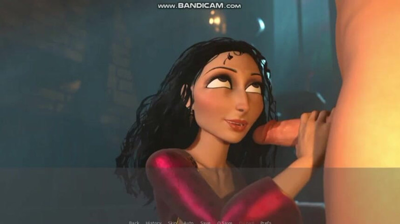 Divide XXX: 3D NSFW o satisface pe mami Gothel