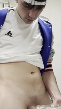 Cute Twink Boy Fucks Flashlight And Cums Really Hard