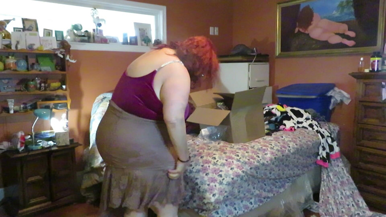 BBW nurse Vicki adventures with friends: Part 3 trying on new items for videos makeing request show...