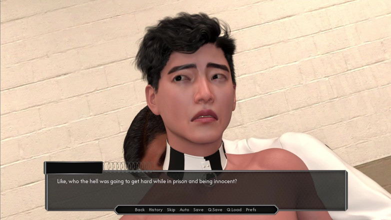 Femboy Maaya: 韩国男孩安东尼与克里斯托弗医生在囚犯检查