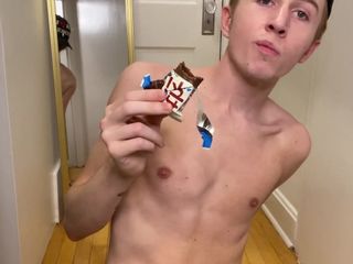 Ghost Cams: Whats Better Than Protein Bars and Fat Dick? Protein Bars...