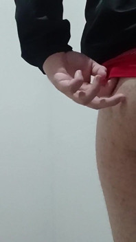 I Scratched the Red Shorts to Make You Horny